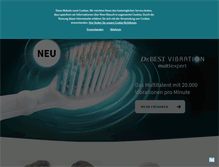 Tablet Screenshot of dr-best.de